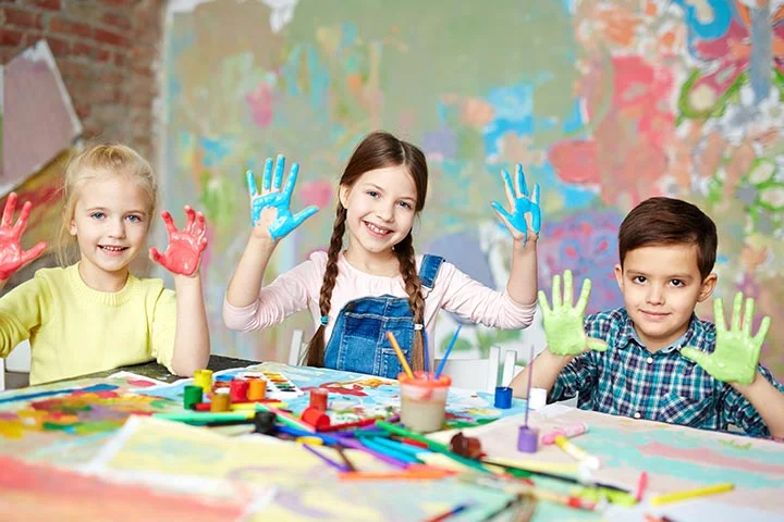 Visual Arts at Woodstock Trinity School, a Private Independent Elementary School in Innerkip Ontario Canada.