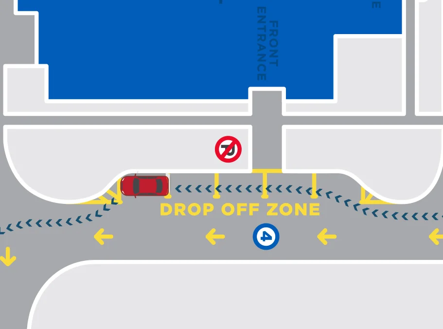 TOS Parking &amp; Drop Off Zone