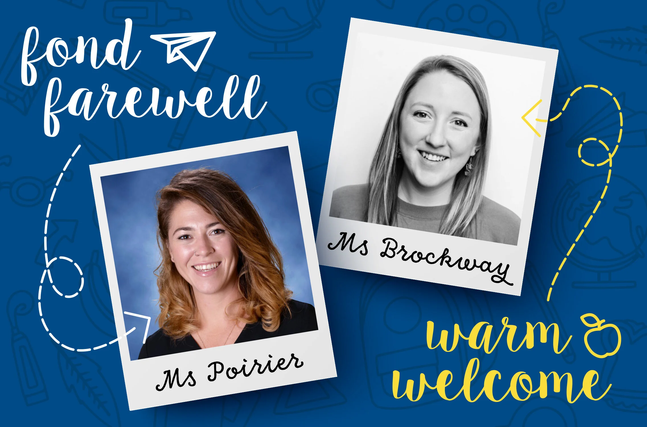 Fond Farewell, Warm Welcome