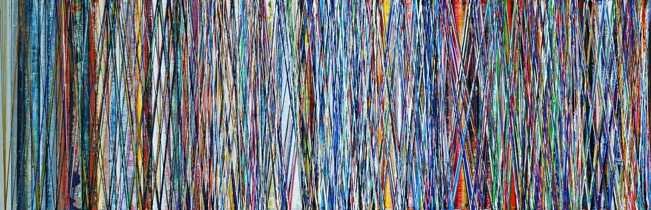 2014: Acrylic on canvas, 120 x 40cm