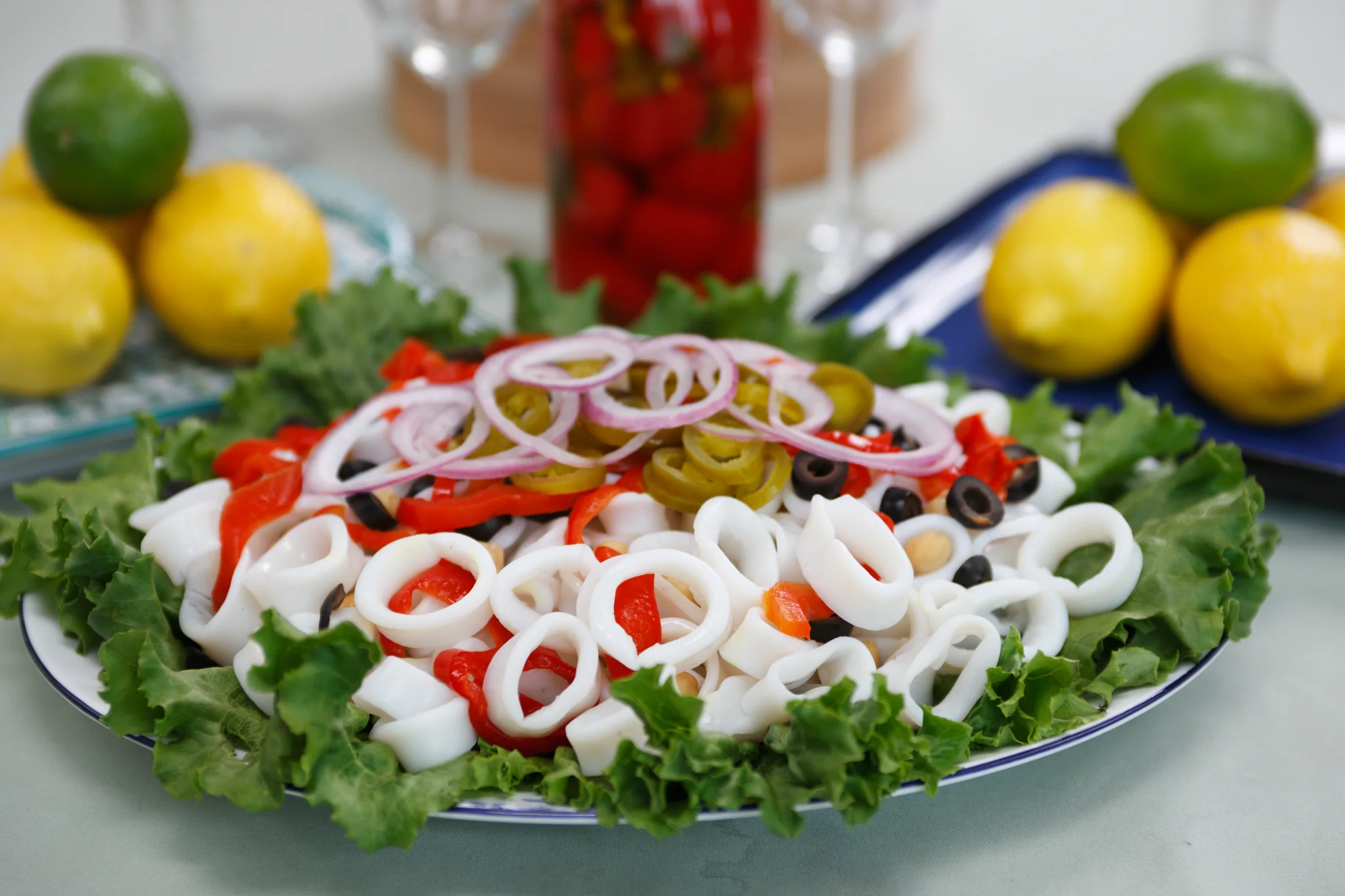 Rhode Island Calamari Salad