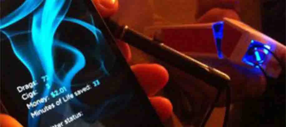 First ever tweeting cigarette 