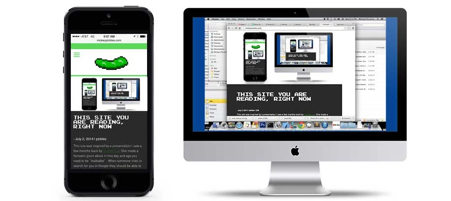 This site you are reading, right now