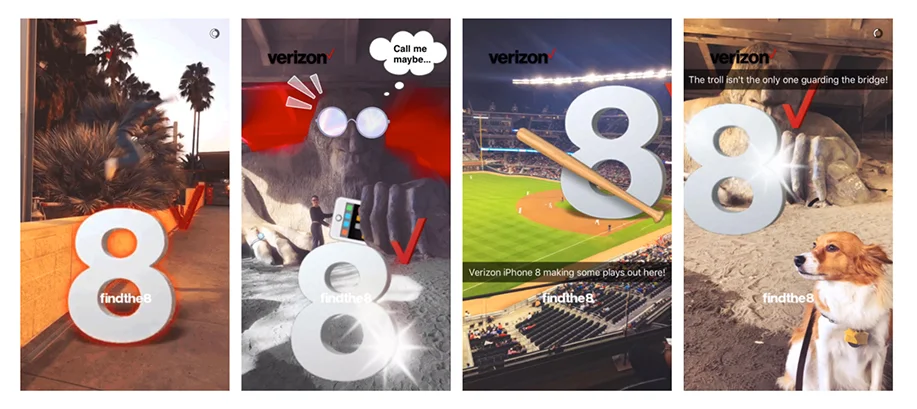 Verizon/SnapChat FindThe8