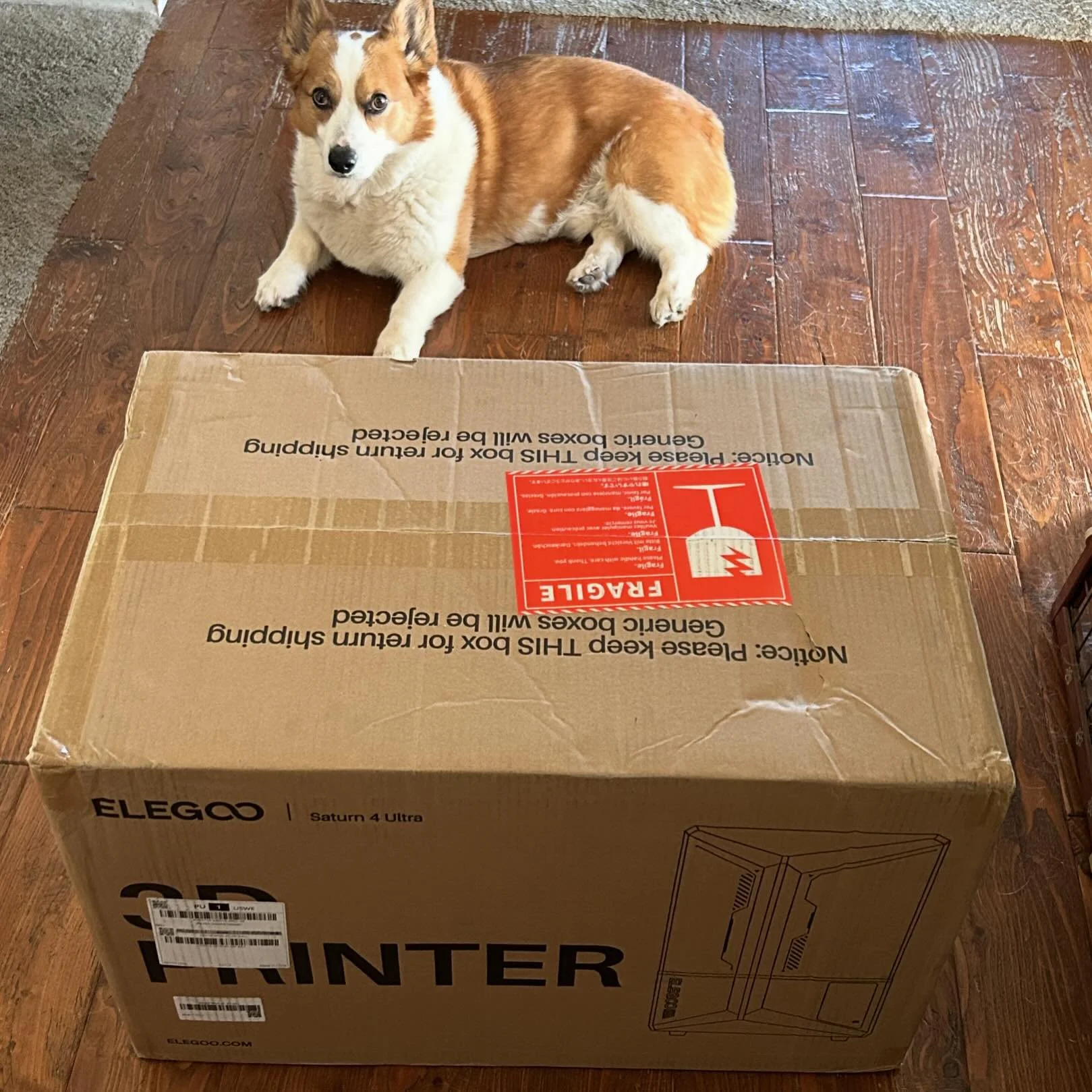 Aw yeah, @elegoo Saturn 4 Ultra! #3dprinting