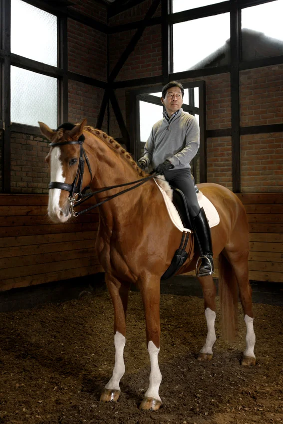 Hiroshi Hoketsu, 69, dressage rider