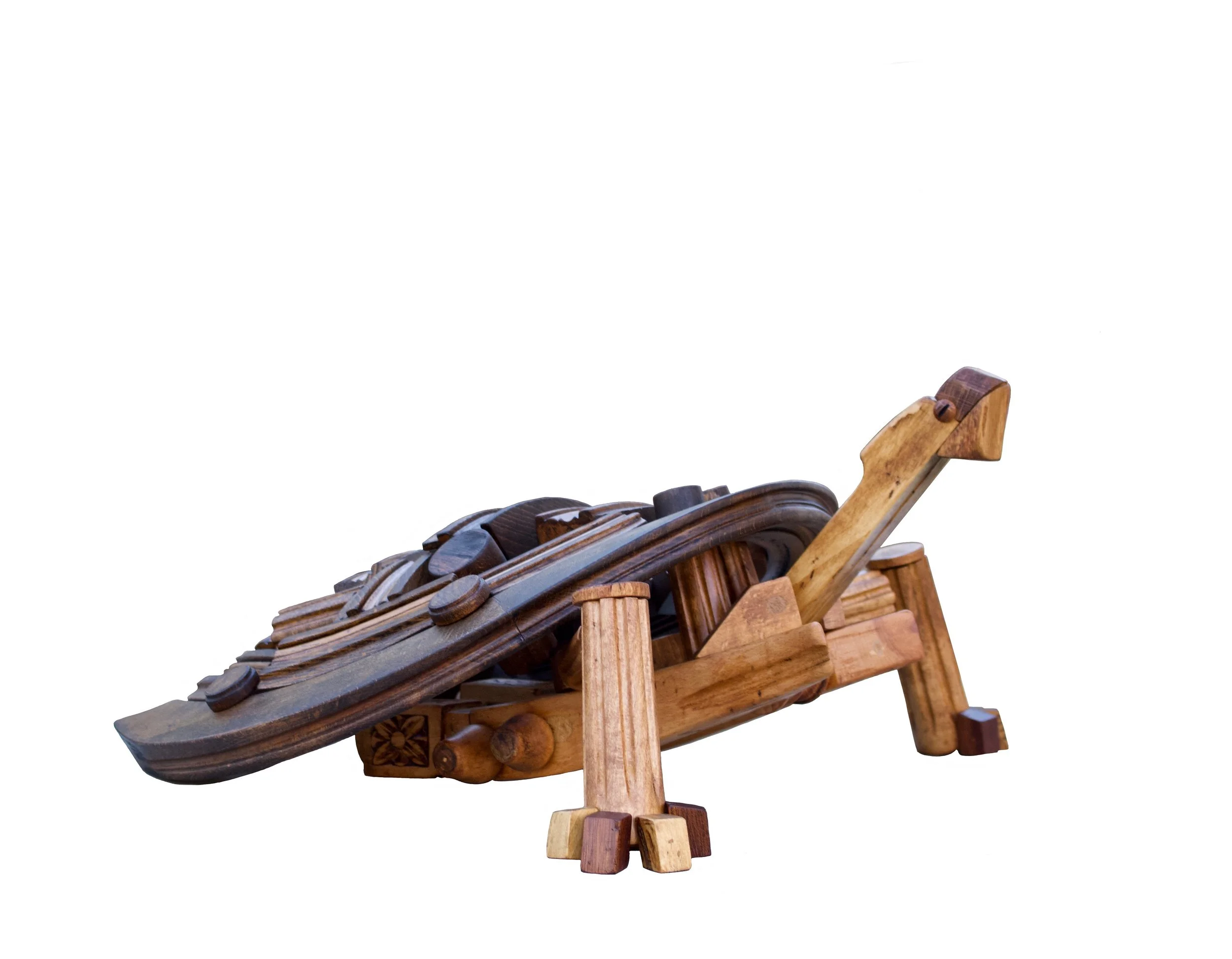    GALÁPAGOS TORTOISE     Length:  23” (58.42 cm)   Width:  21” (53.34 cm)   Height:  10” (25.4 cm)   SOLD    