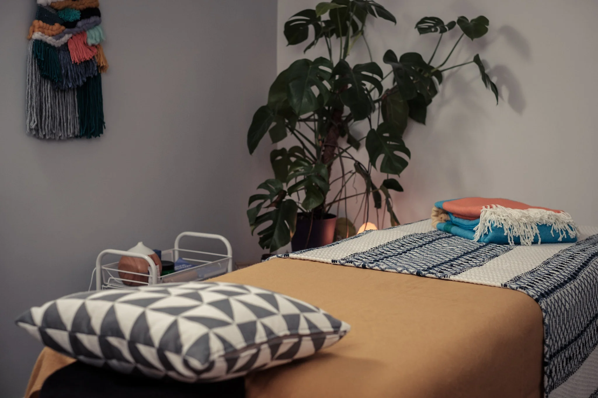Massage treatment room in Leytonstone