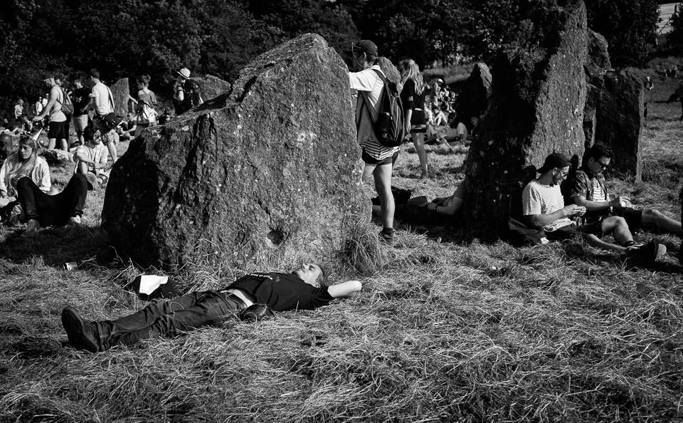 Glastonbury Festival Stone Circle