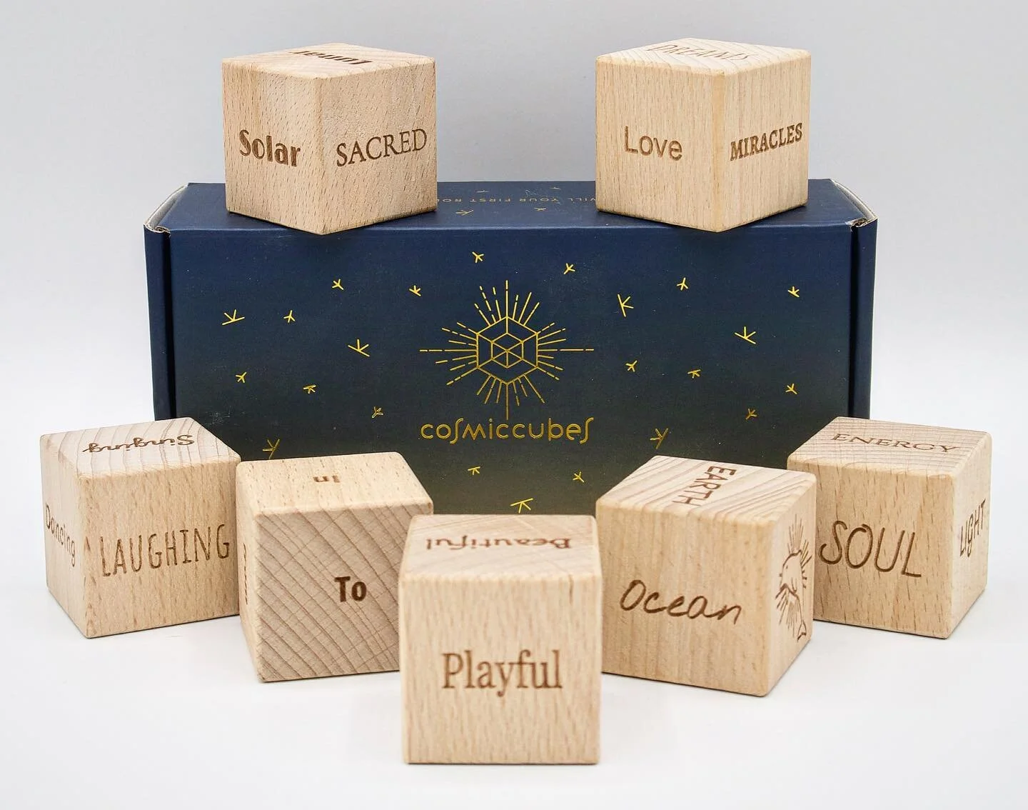 What Will Your Roll Be? 

7 Cosmic Cubes
39 Divine Words
3 Delightful Beings

Over 50,000 magical possibilities!