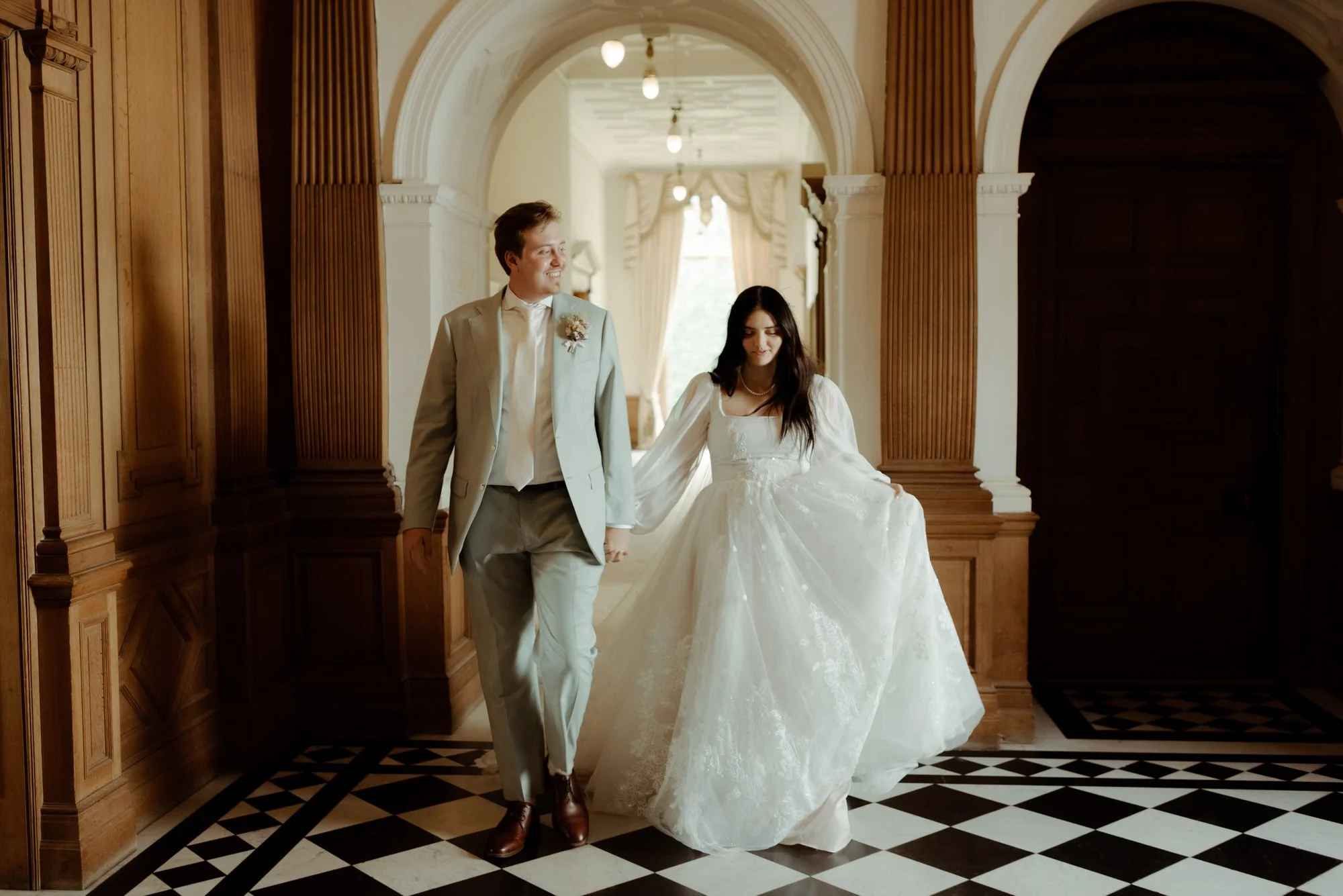 Springkell House wedding