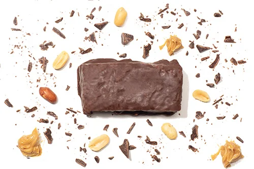 Nutrativa Chocolate Peanut Butter Whey Protein Bar Natural Flavors
