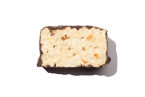 Nutrativa Chocolate Peanut Butter Whey Protein Bar Sliced
