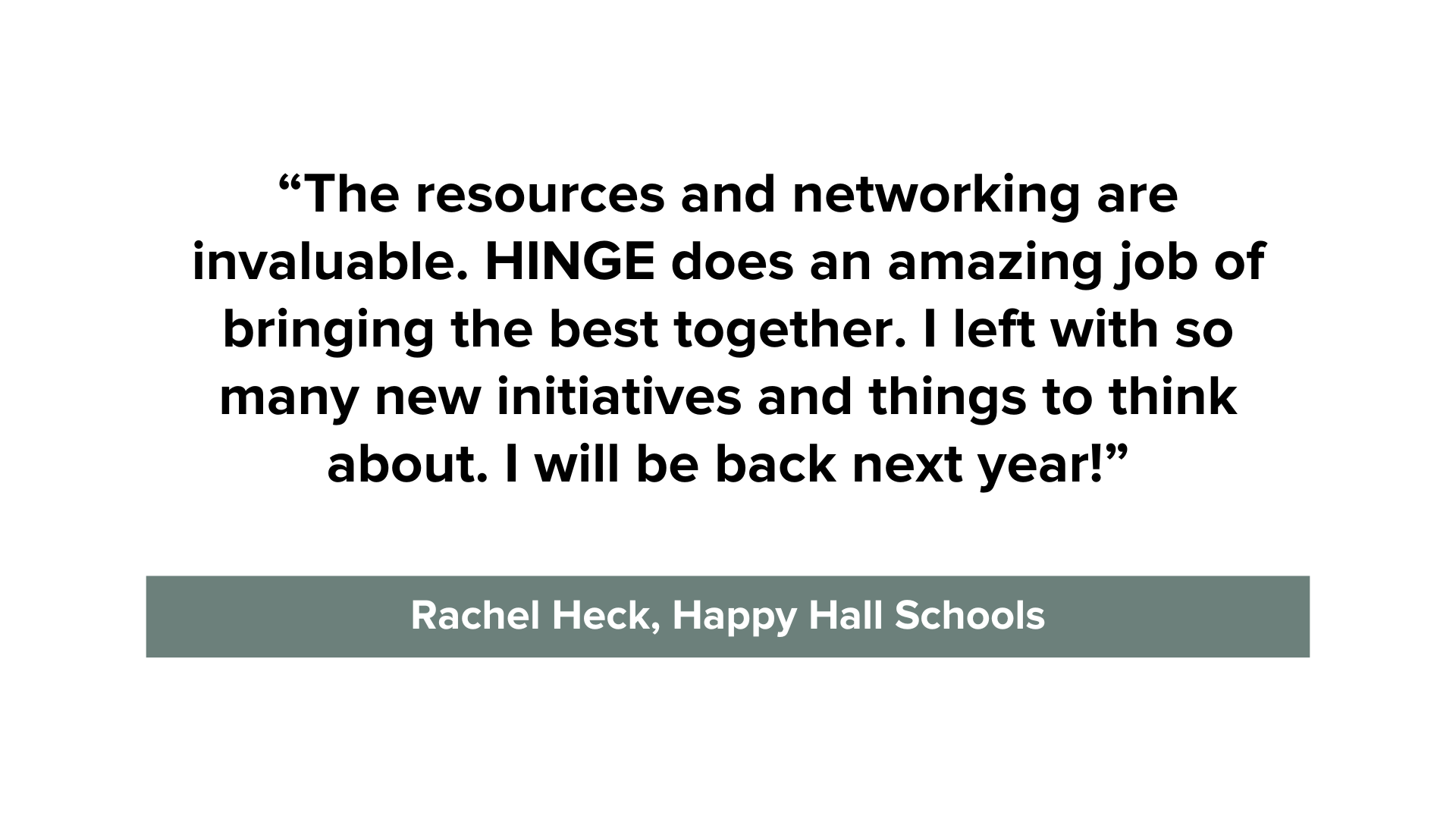 Rachel Heck SHIFT Testimonial