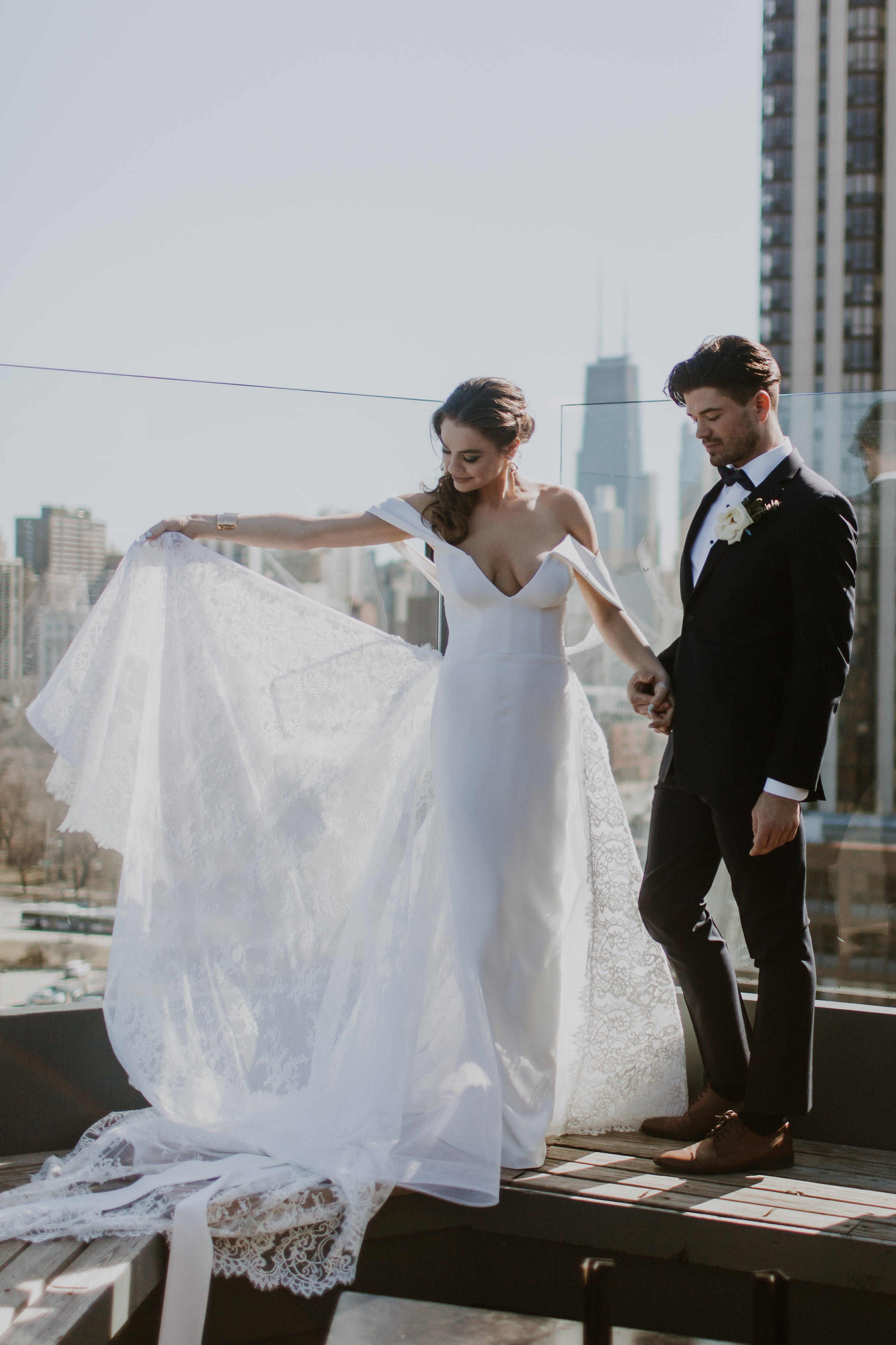 Hotel Lincoln J Parker Wedding Photos Chicago Skyline Wedding Photos | Chicago Wedding Planner | Your Day by MK