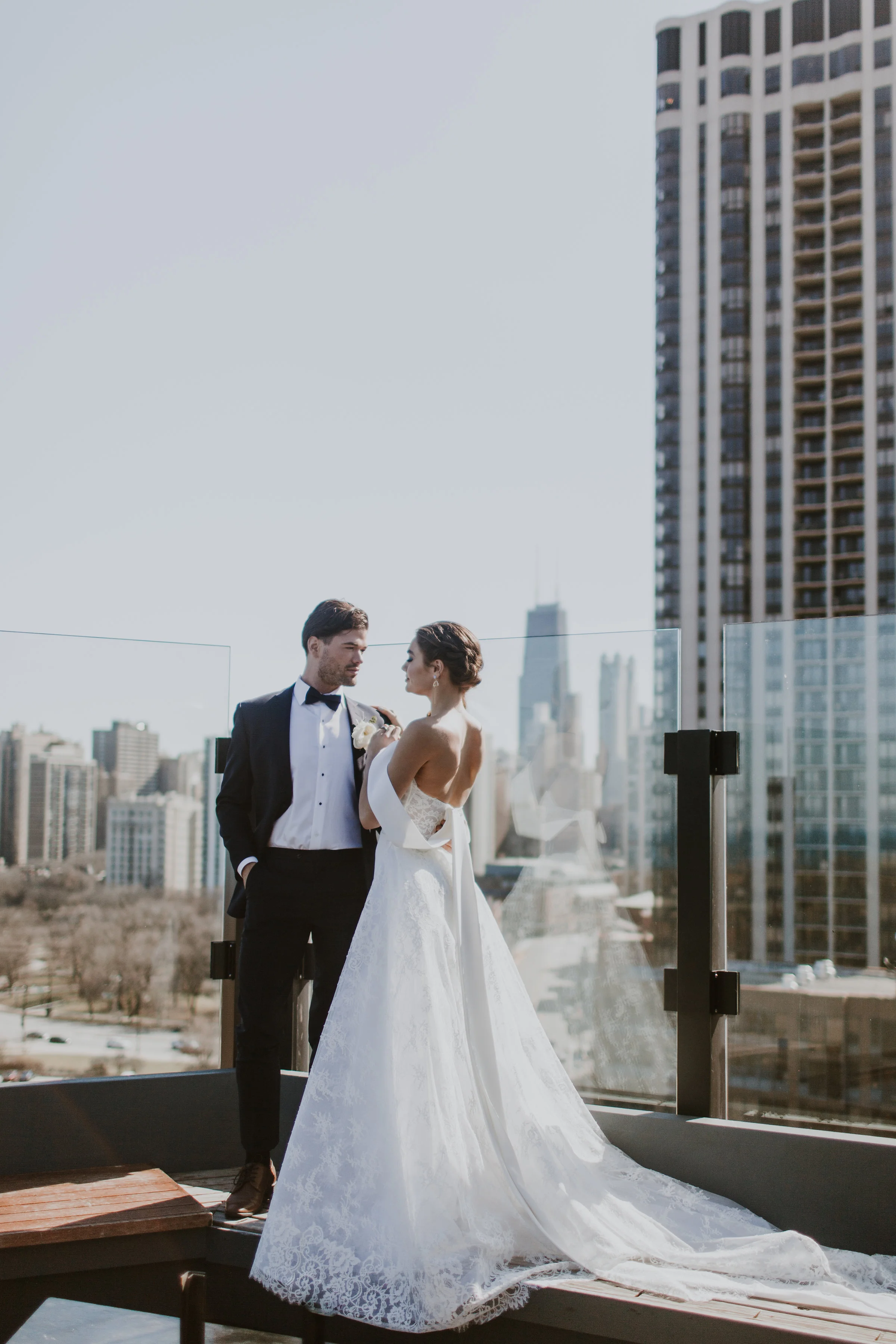 Hotel Lincoln J Parker Wedding Photos Chicago Skyline Wedding Photos | Chicago Wedding Planner | Your Day by MK