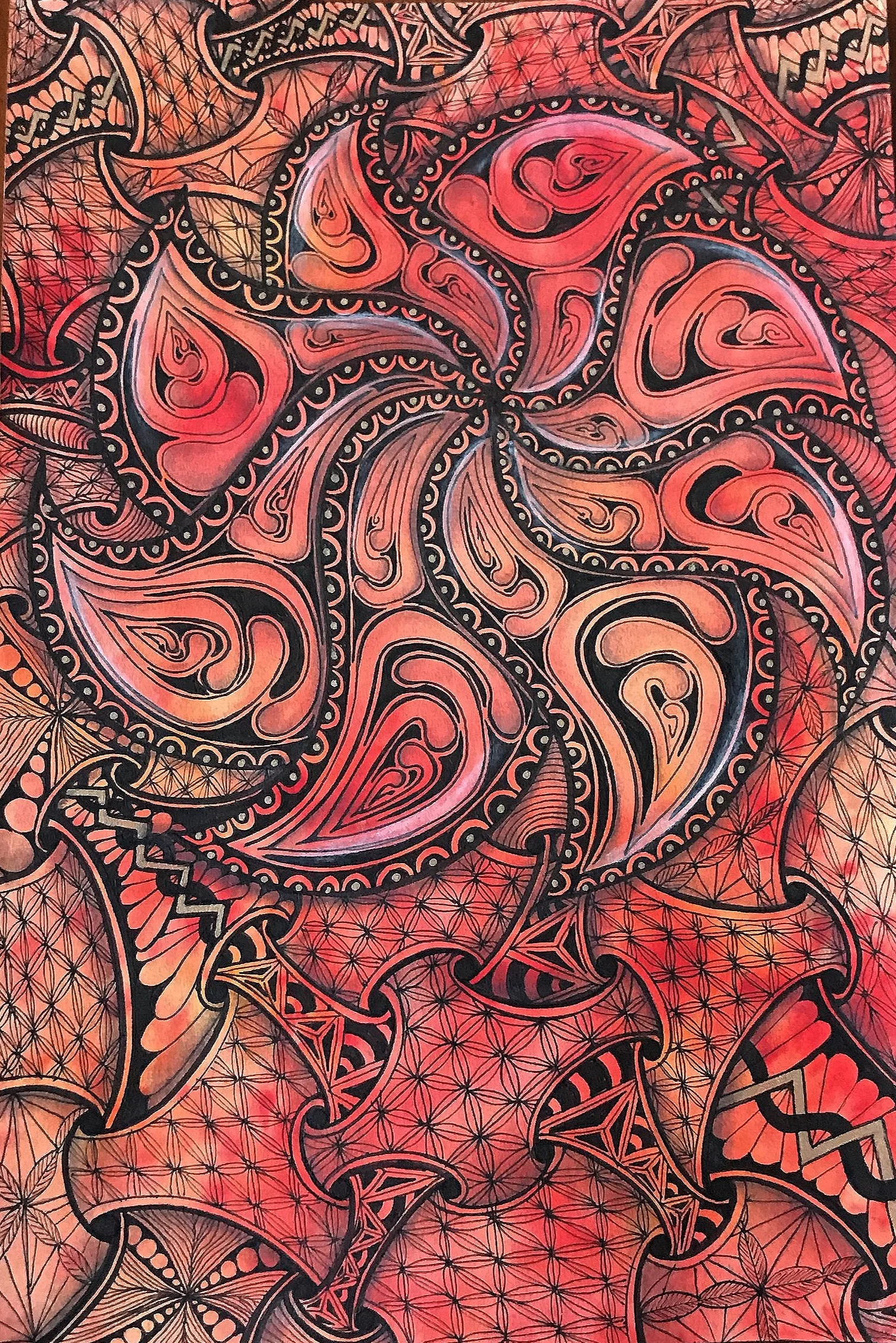 Swirling Mandala