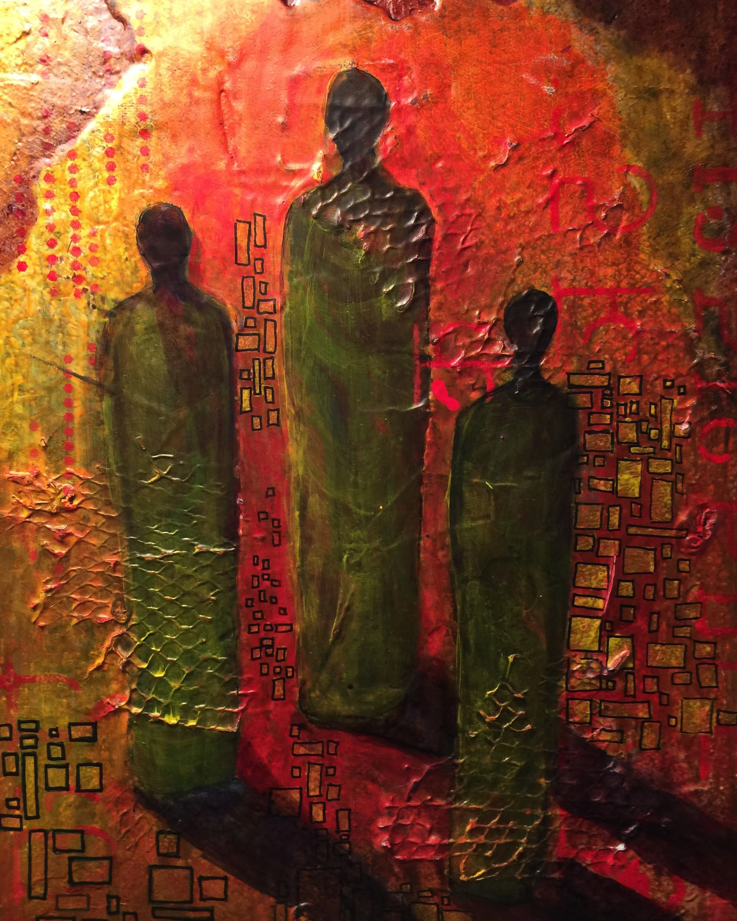 Peaceful Resolution - 9x12 Acrylic on Canvas- SOLD 