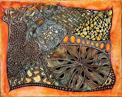 ZIA on Canvas - SOLD