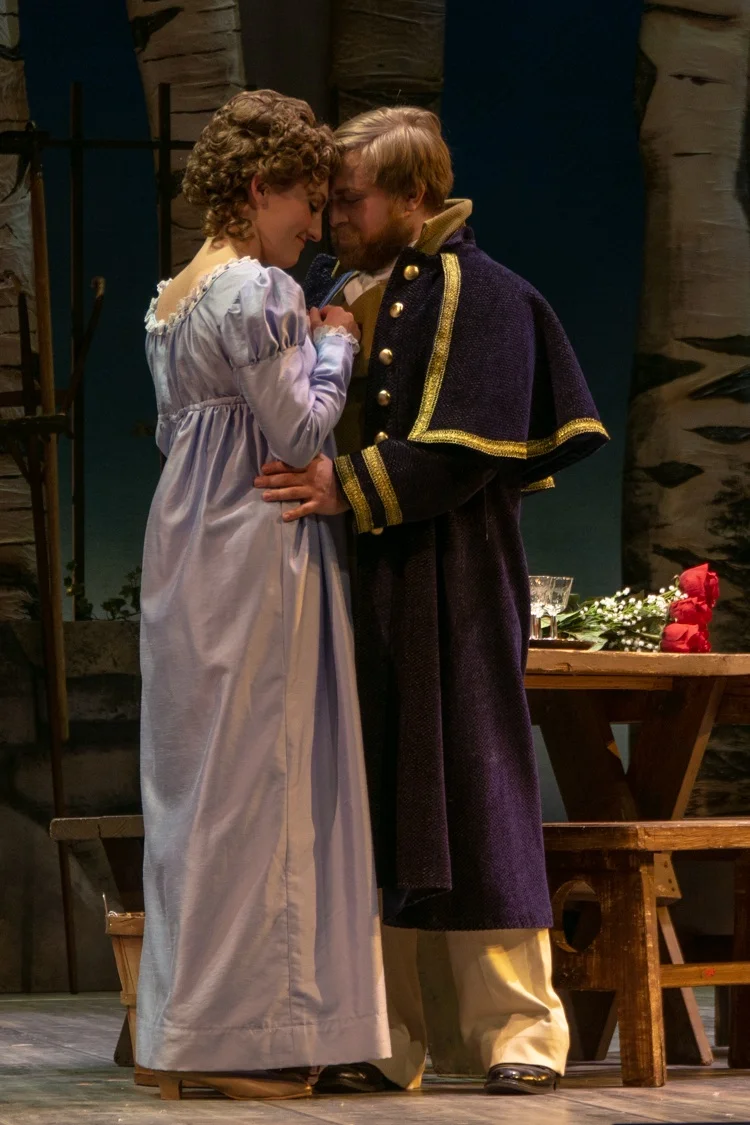 Olga in Eugene Onegin with Eklund Opera 2019- Photo credit David Starry