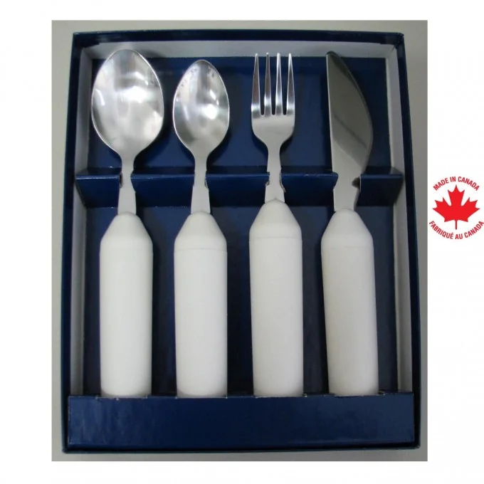 Ensemble cadeau d'ustensiles avec manche léger