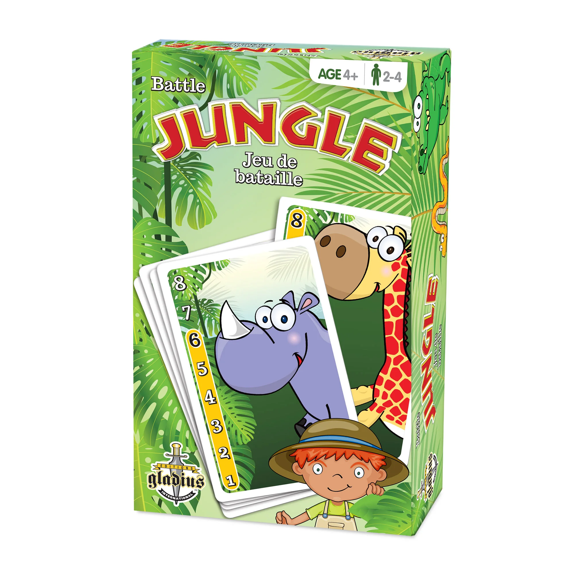 Jeu de bataille la jungle