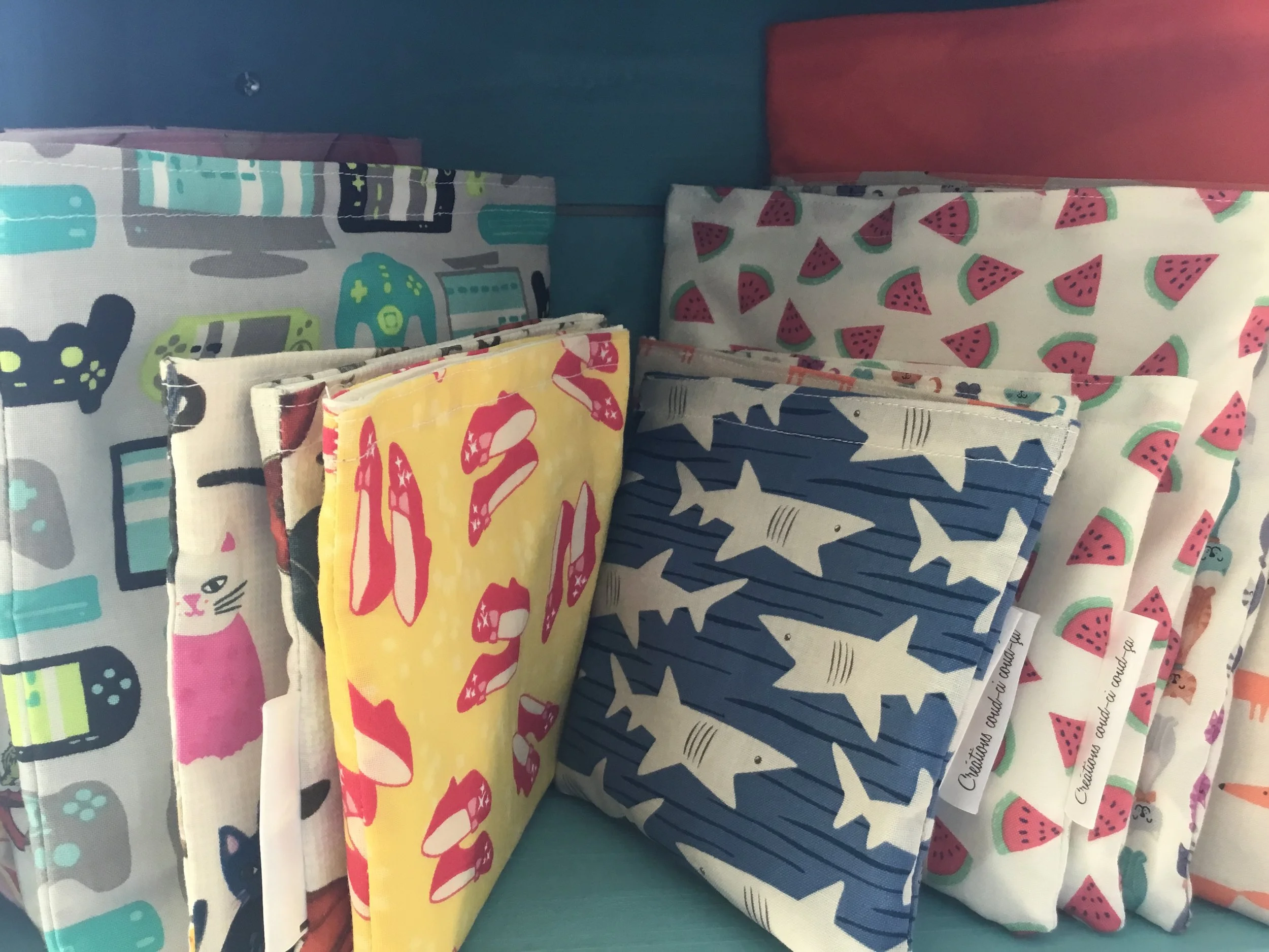 Sac à velcro réutilisable