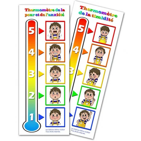 Thermomètre timidité / anxiété