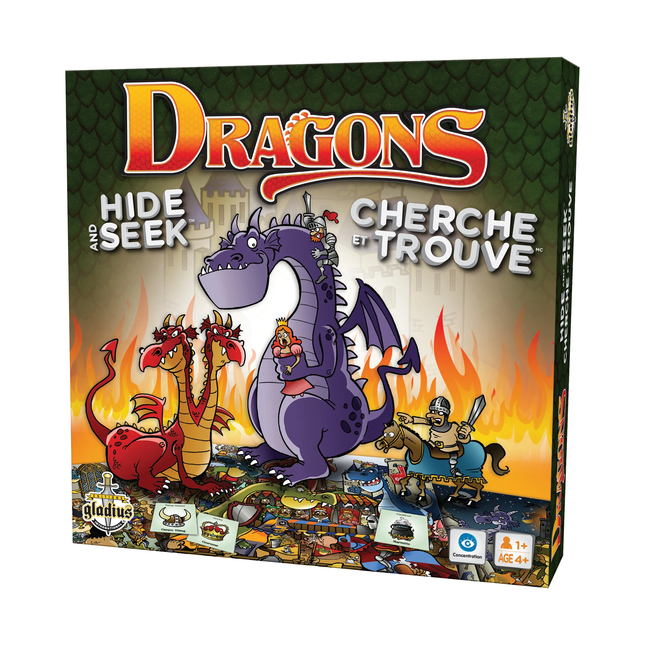 Cherche et trouve - dragon