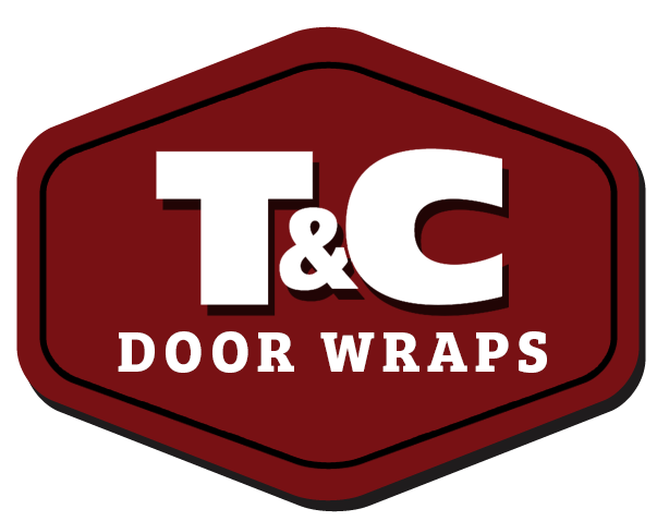 Vinyl &amp; Aluminum Door, Post and Window Wraps| T&amp;C Door Wraps