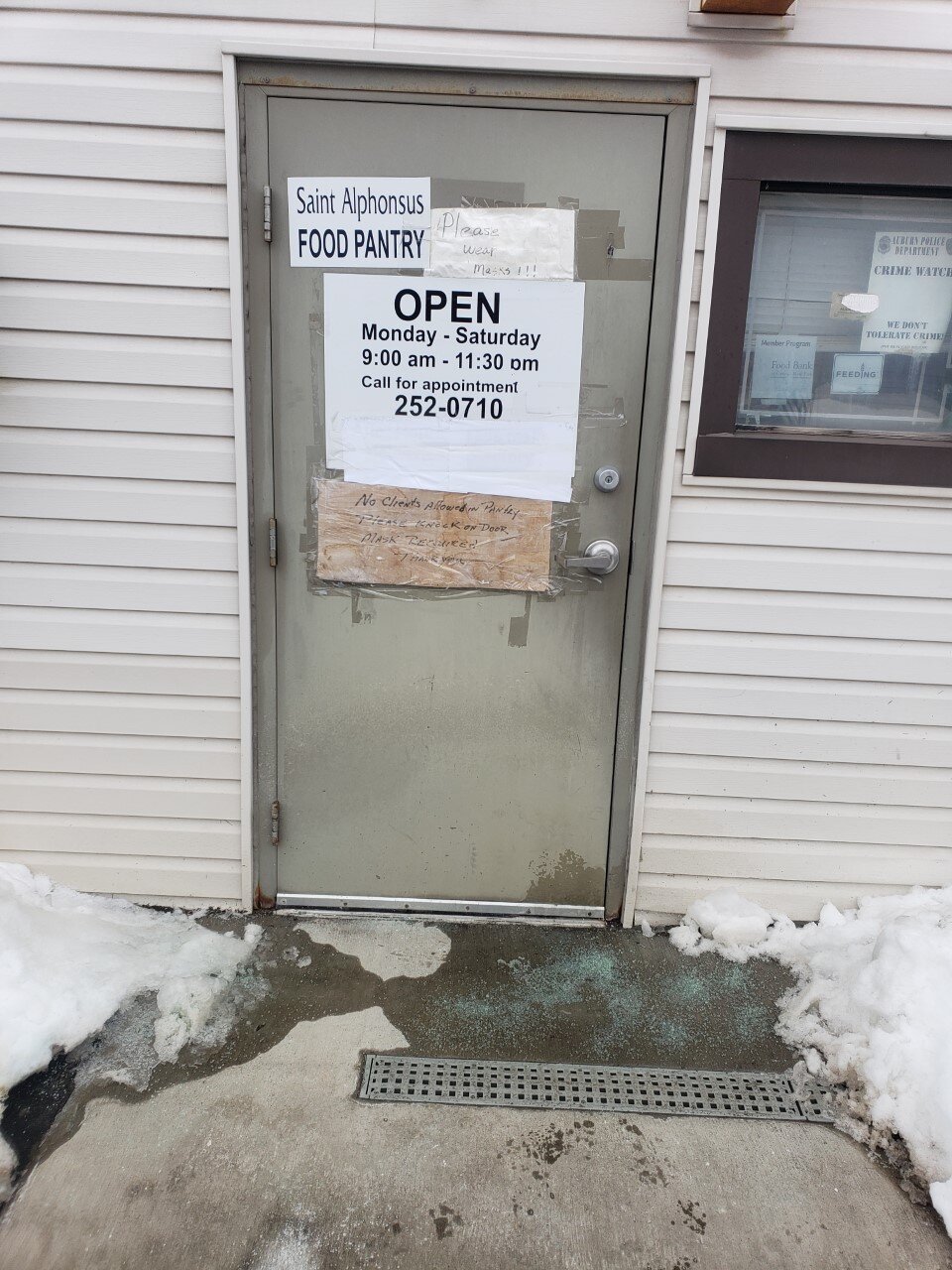 St. Alphonsus Food Pantry — Catholic Community of St. Ann, Sacred Heart