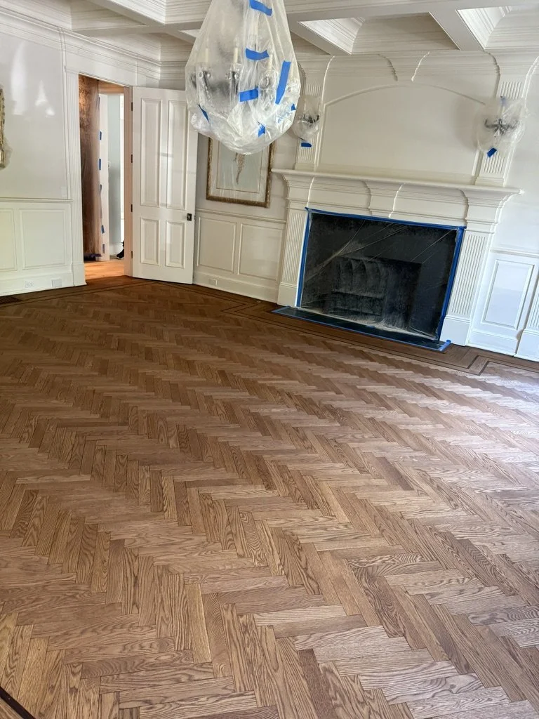 finished herringbone project in norwalk ct