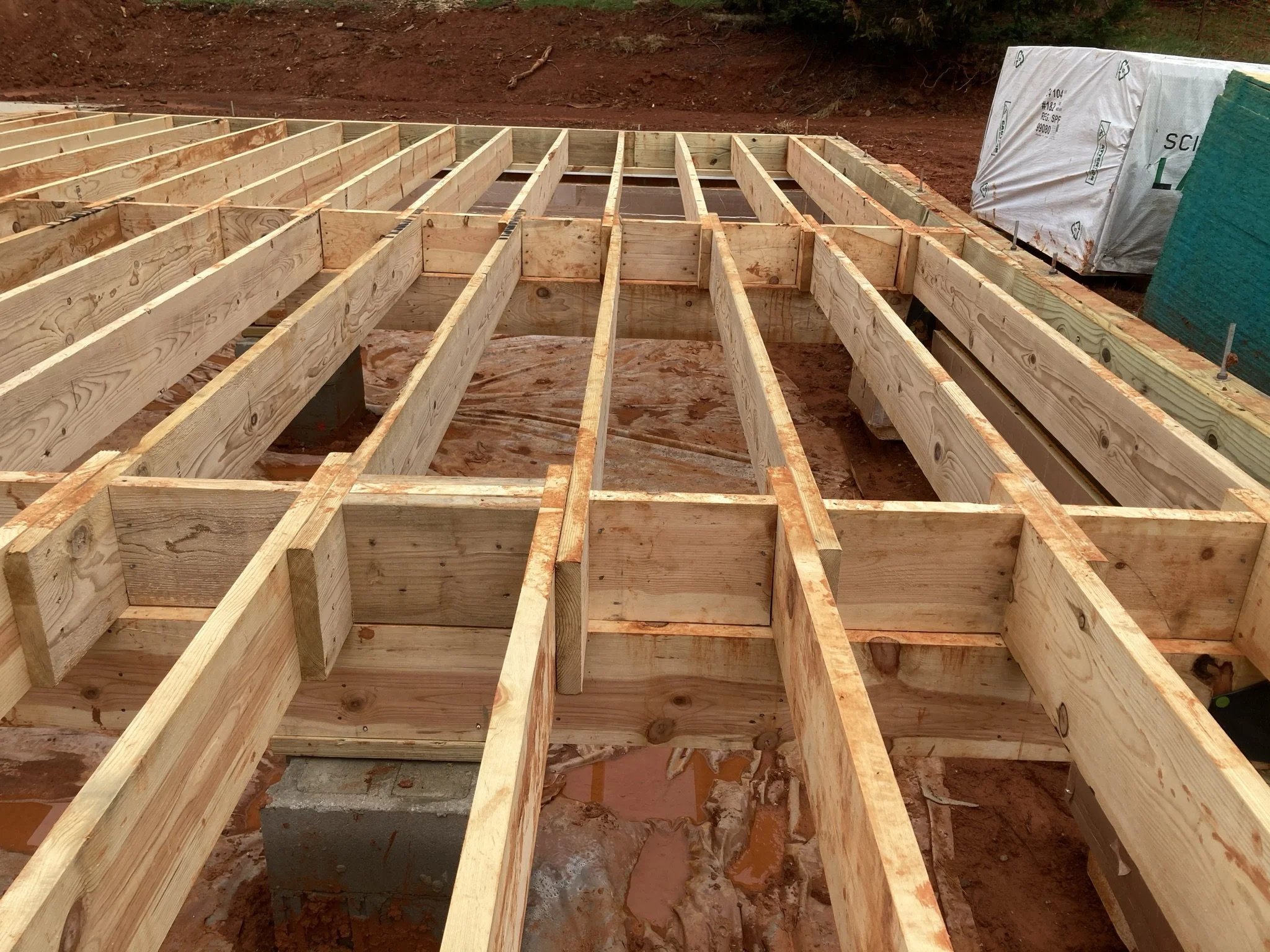 Subfloor preparation project in New Canaan CT