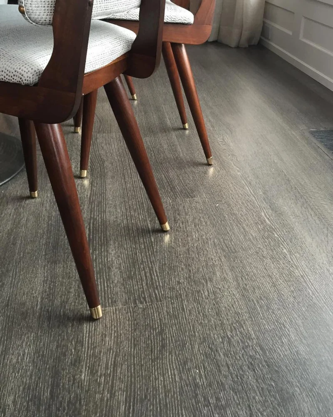 Luxury vinyl flooring over concrete, Westport CT
