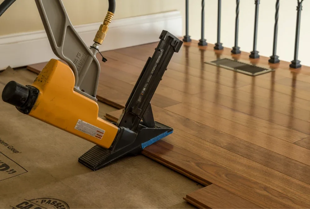 Nail Down Flooring Installation in Darien CT