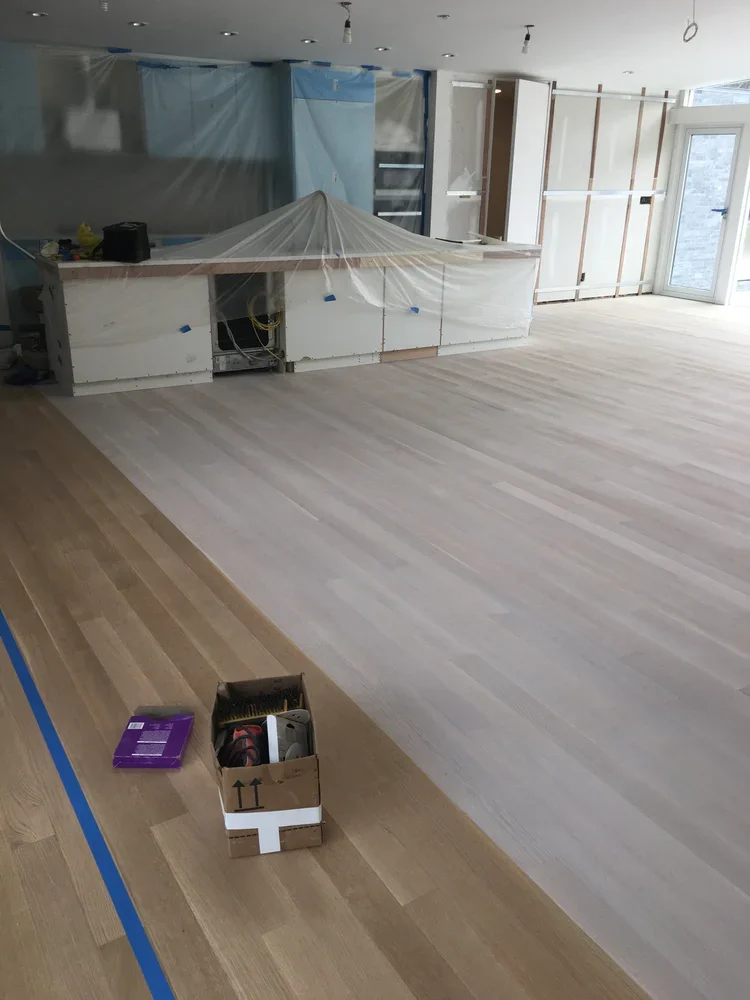 Professional hardwood floor sanding and refinishing