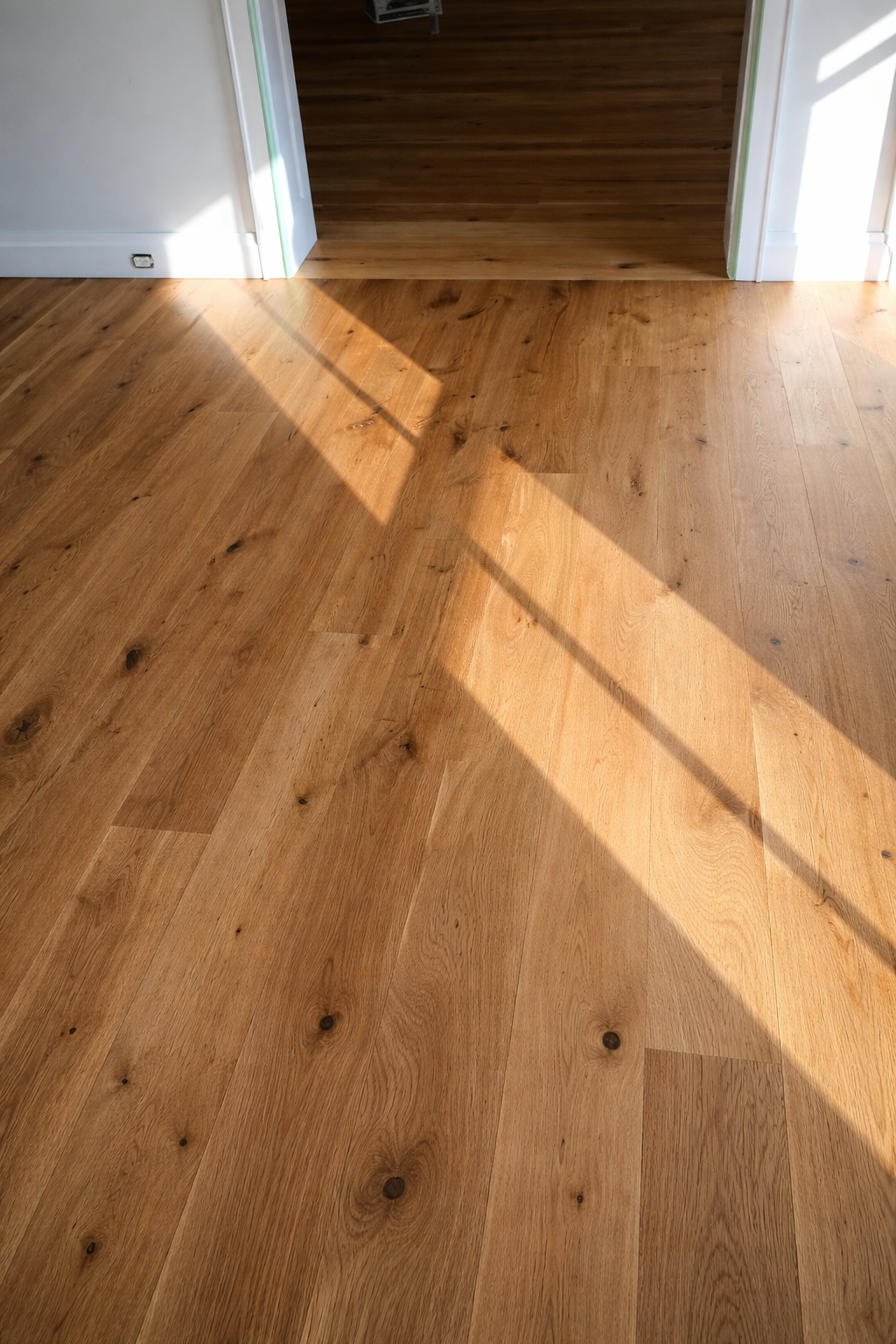 Character hardwood floor