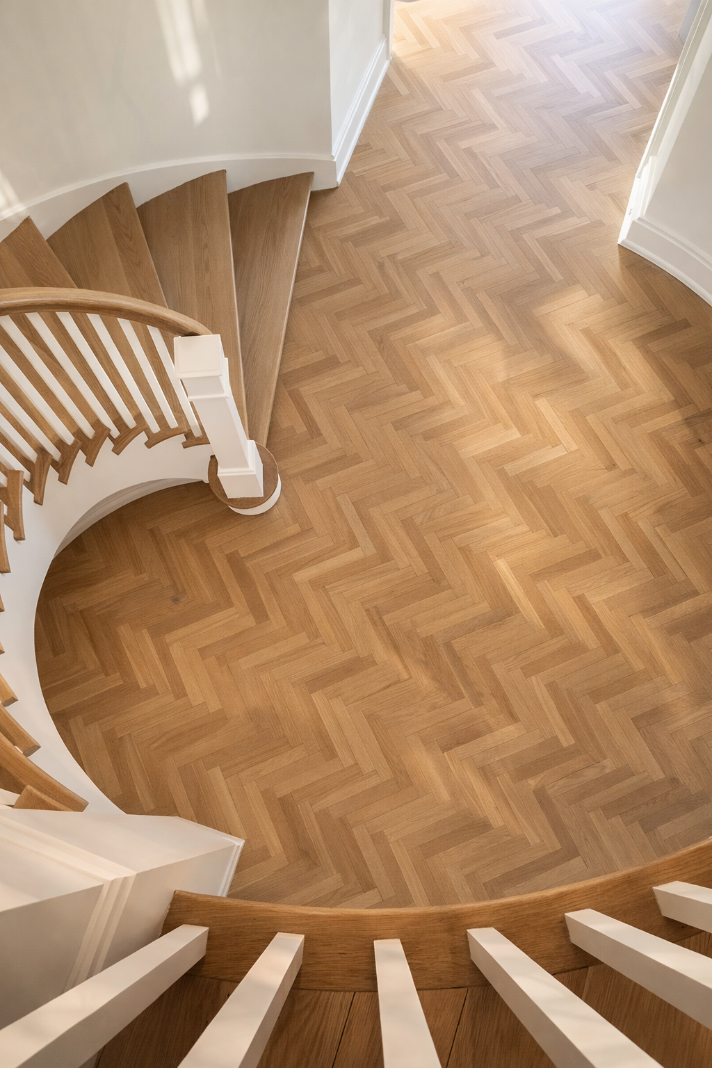 Herringbone installation in Westport, CT