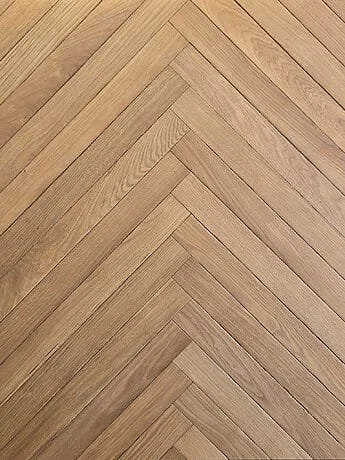 Herringbone parquet flooring