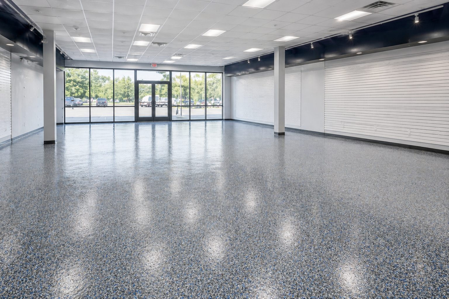 Flakes epoxy coating in Fairfield CT