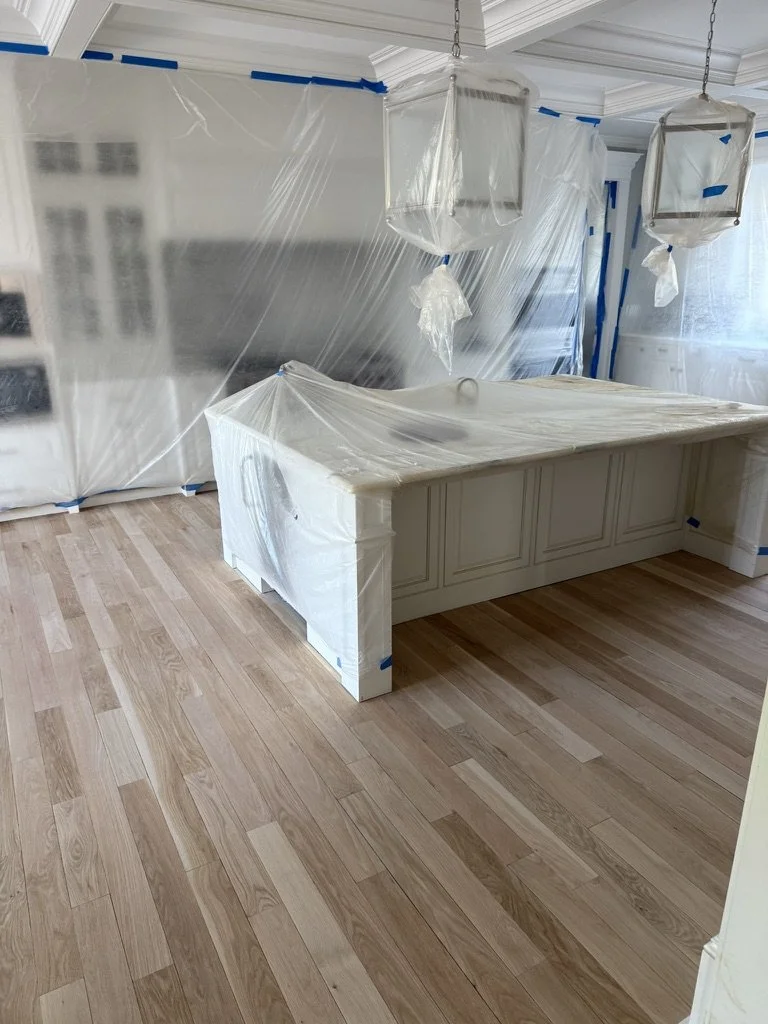 dust containment floor sanding process in norwalk ct