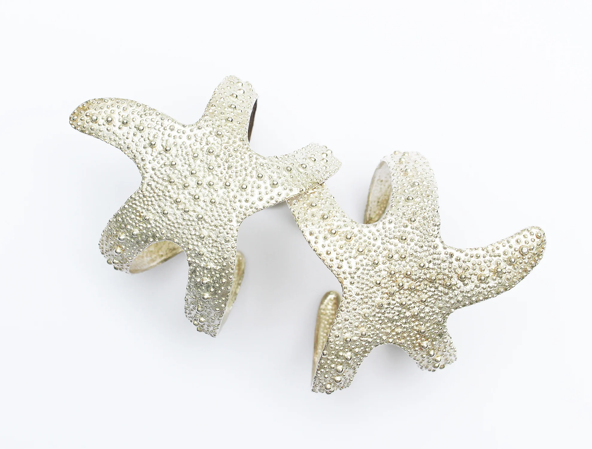 Sterling Silver Starfish Cuff