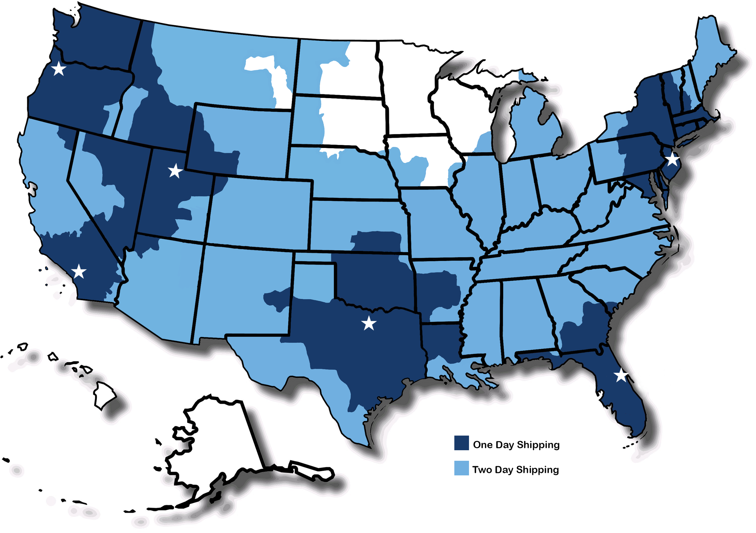 Warehouse Locations in US