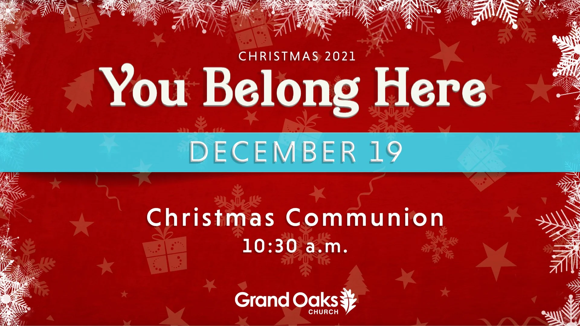 Christmas Communion and Holiday Music