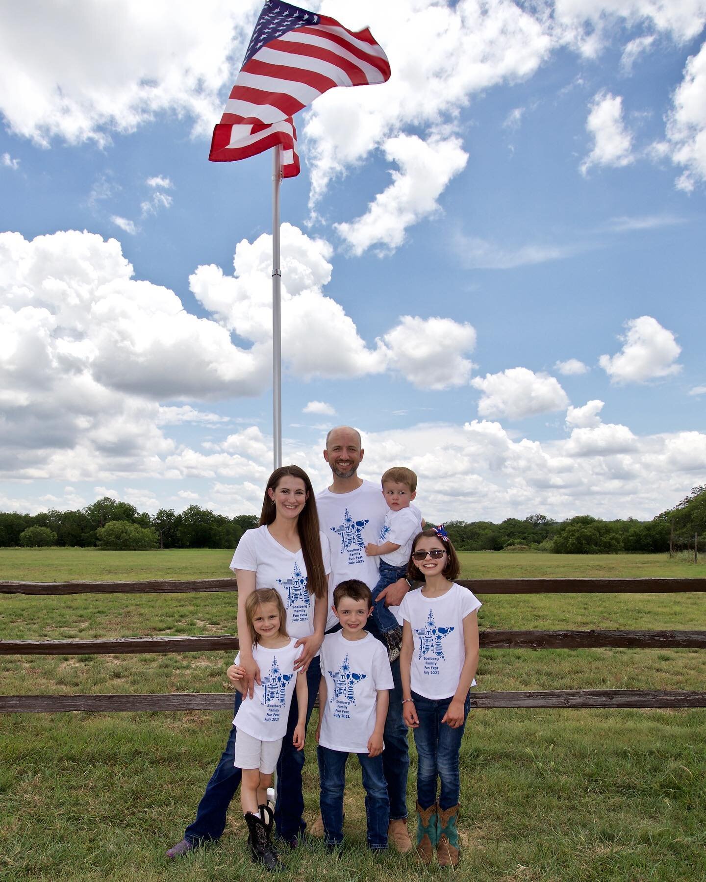 Happy Independence Day from Dr. Patrick and his family 🇺🇸