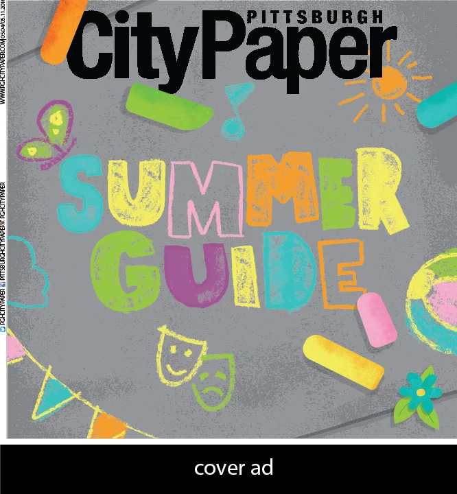 Pittsburgh City Paper Summer Guide cover