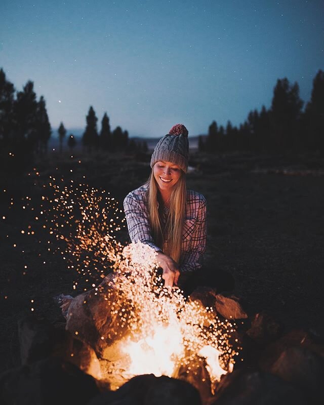 Campfire magic and sleeping out under the stars. We found the perfect little spot in the woods last night and I think it&rsquo;s one of my new favorite camp spots ever! I&rsquo;ve missed summer nights like this! ✨

I&rsquo;m sharing a few of my favor