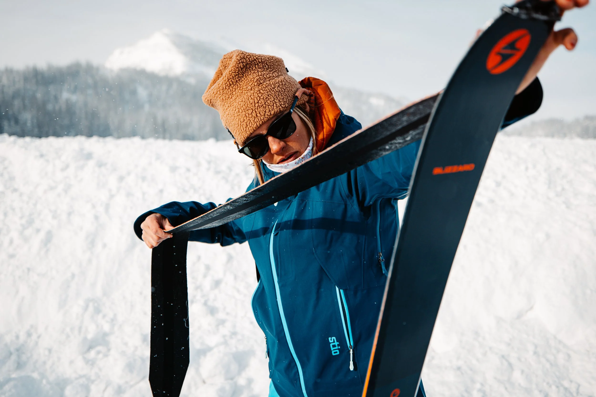 Backcountry Ski Photography Jackson, WY