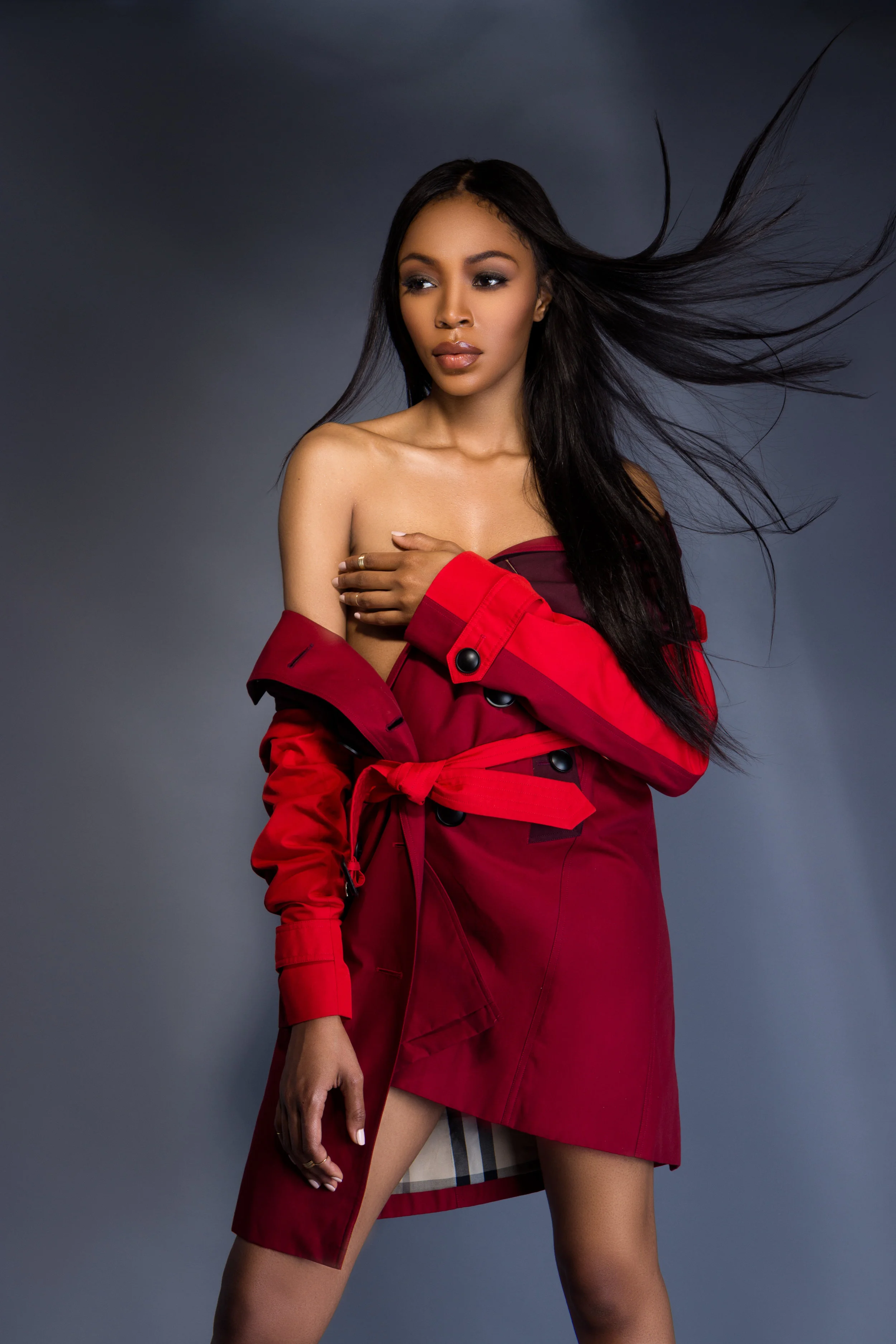  Makeup: Tish Ferguson  Hair: Gabbi Hinton  Wardrobe: Chanel Henry  Photographer: Garren Pryce   