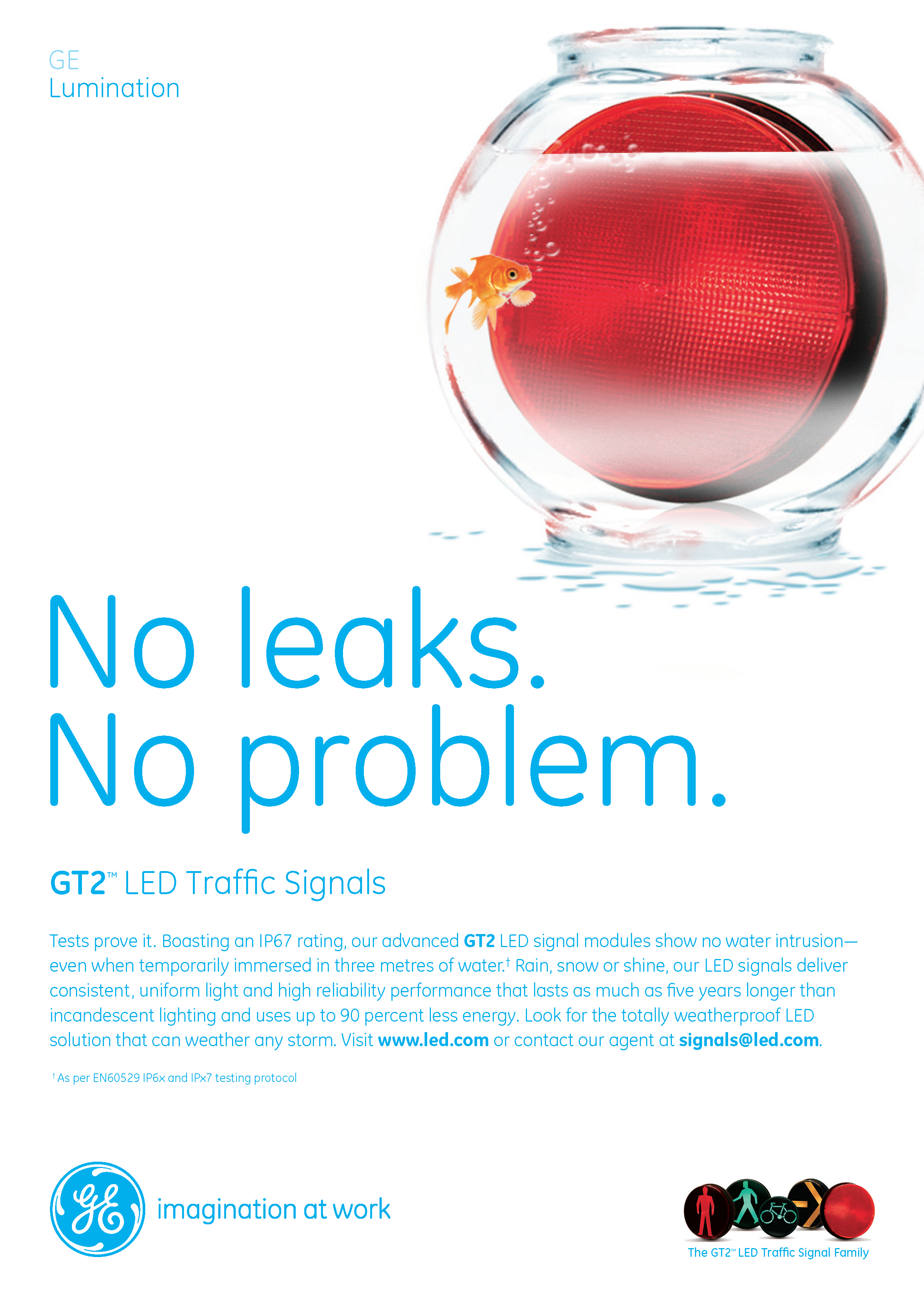 Business to business magazine ad